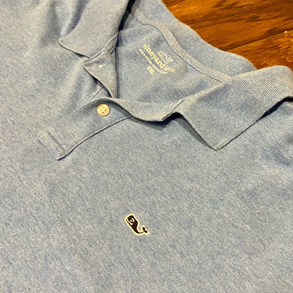 Vineyard Vines polo shirt, blue.